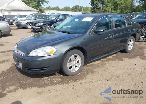 2012 Chevrolet Impala Ls из США, поврежденный, VIN 2G1WA5E31C1317567